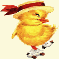 Kaczuszka na rolkach